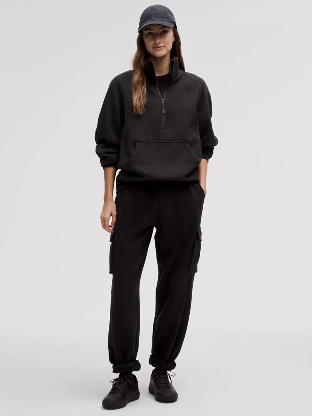 Lulu Lemon Scuba Oversized Funnel-Neck Half Zip